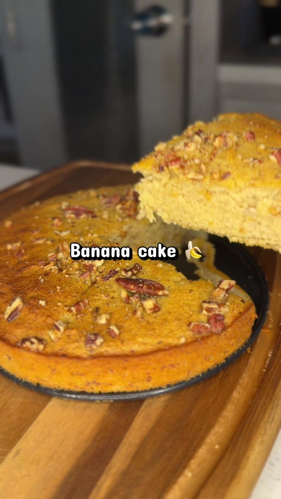 Almond Flour Banana Cake