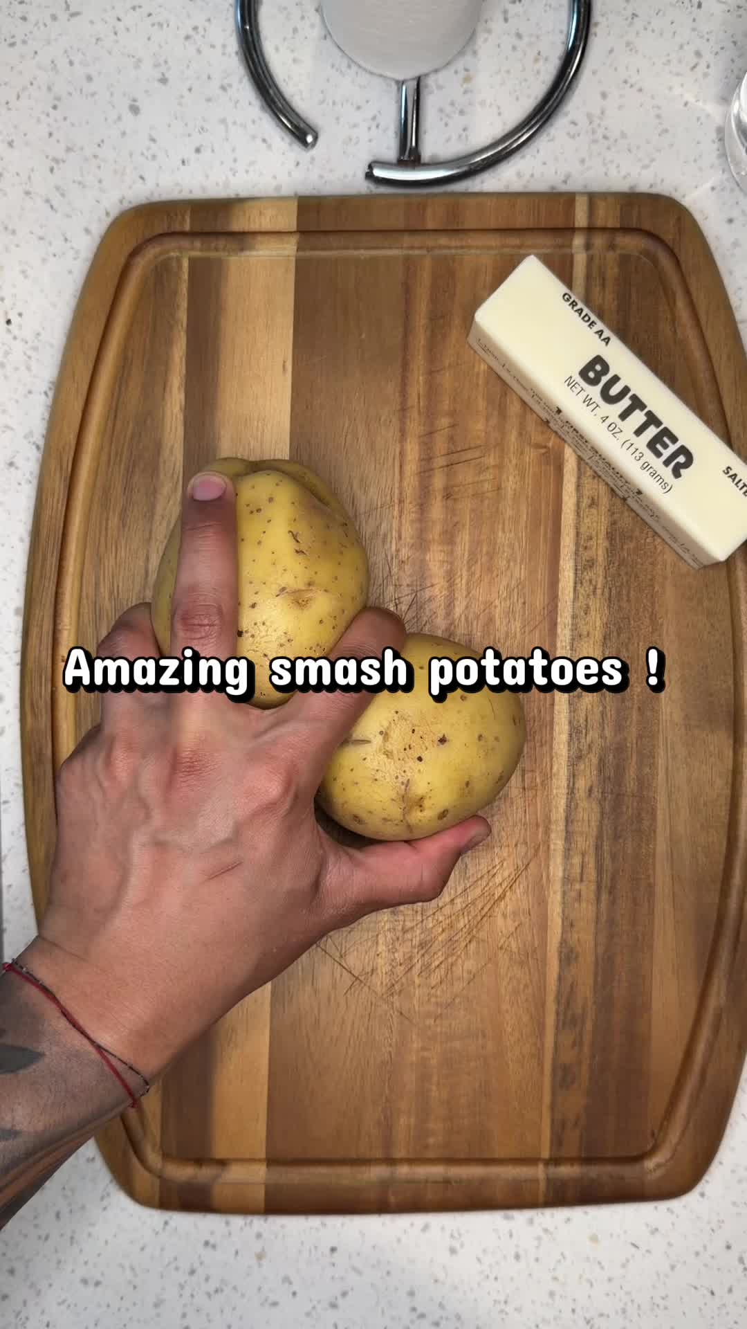 Creamy mashed potatoes