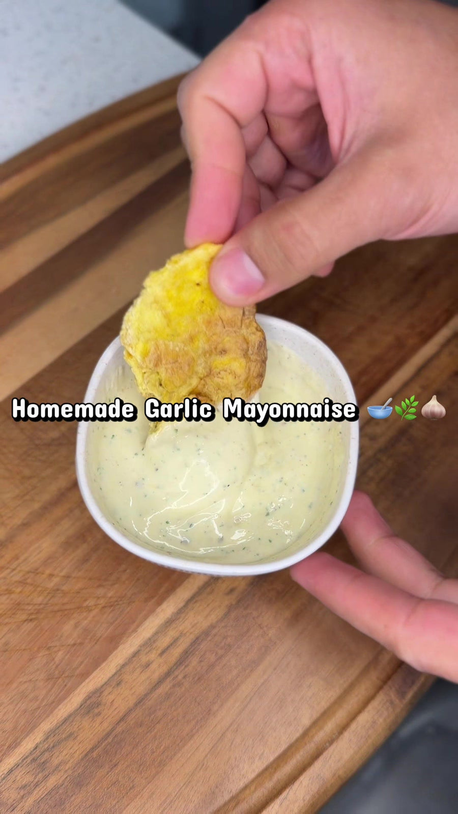 Garlic Cilantro Mayonnaise