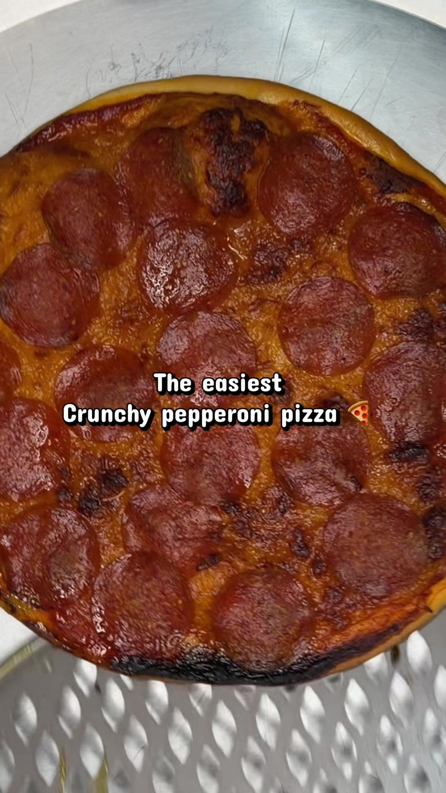 Homemade Pepperoni Pizza