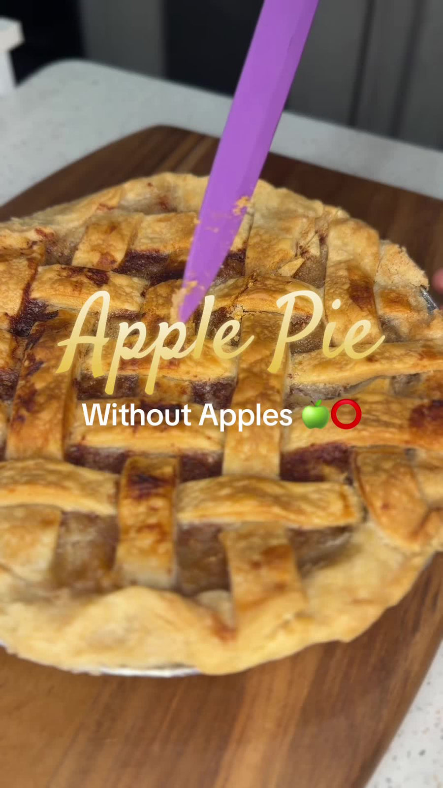 Ritz Cracker Mock Apple Pie