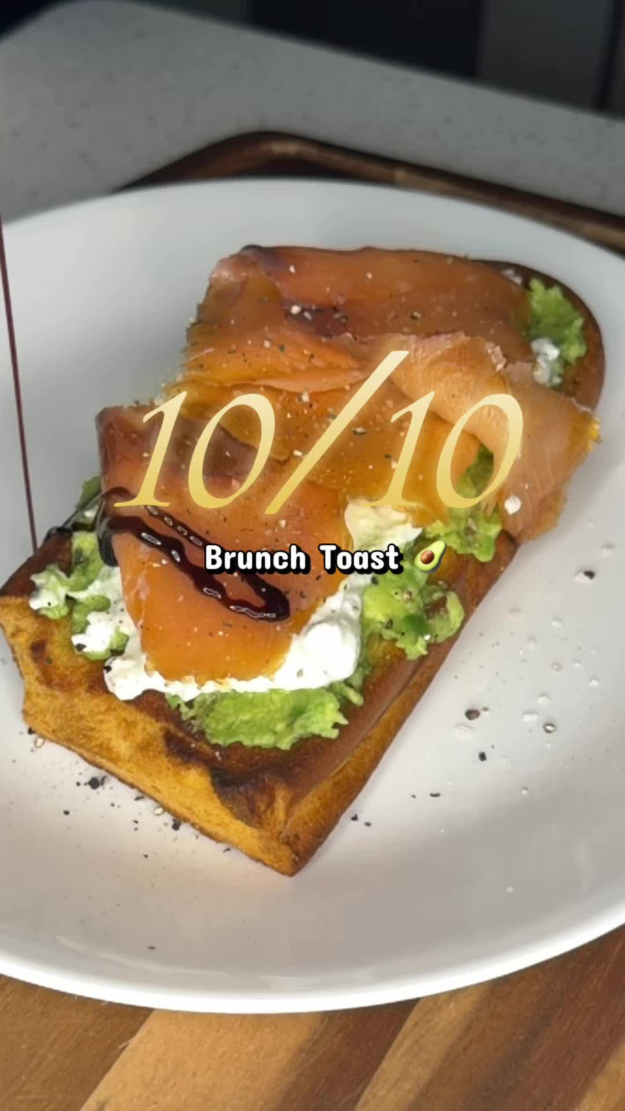 Smoked Salmon Avocado Toast