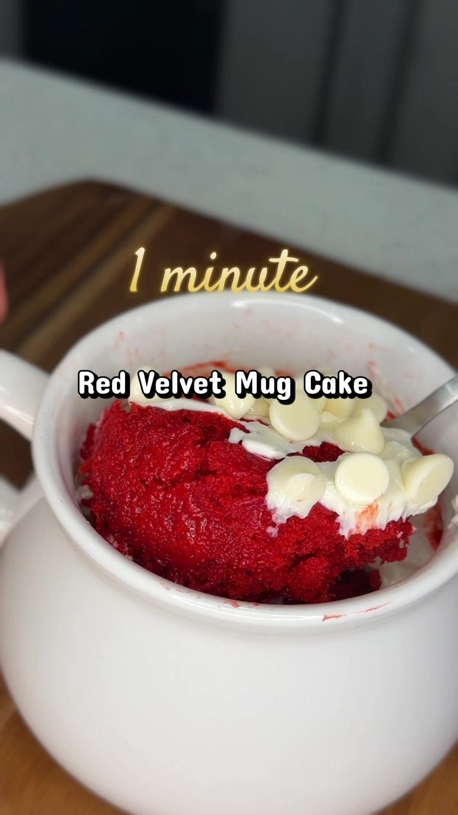 Red Velvet Mug Cake