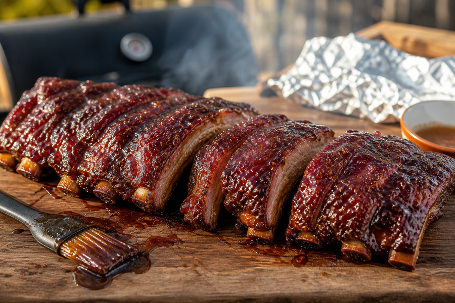 Smoked Honey Butter Ribs