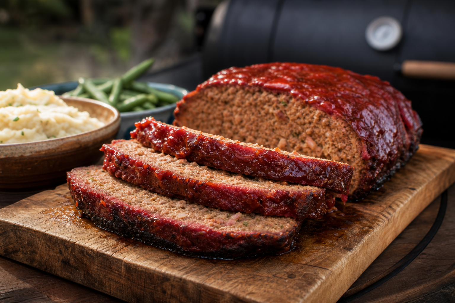Smoked meatloaf