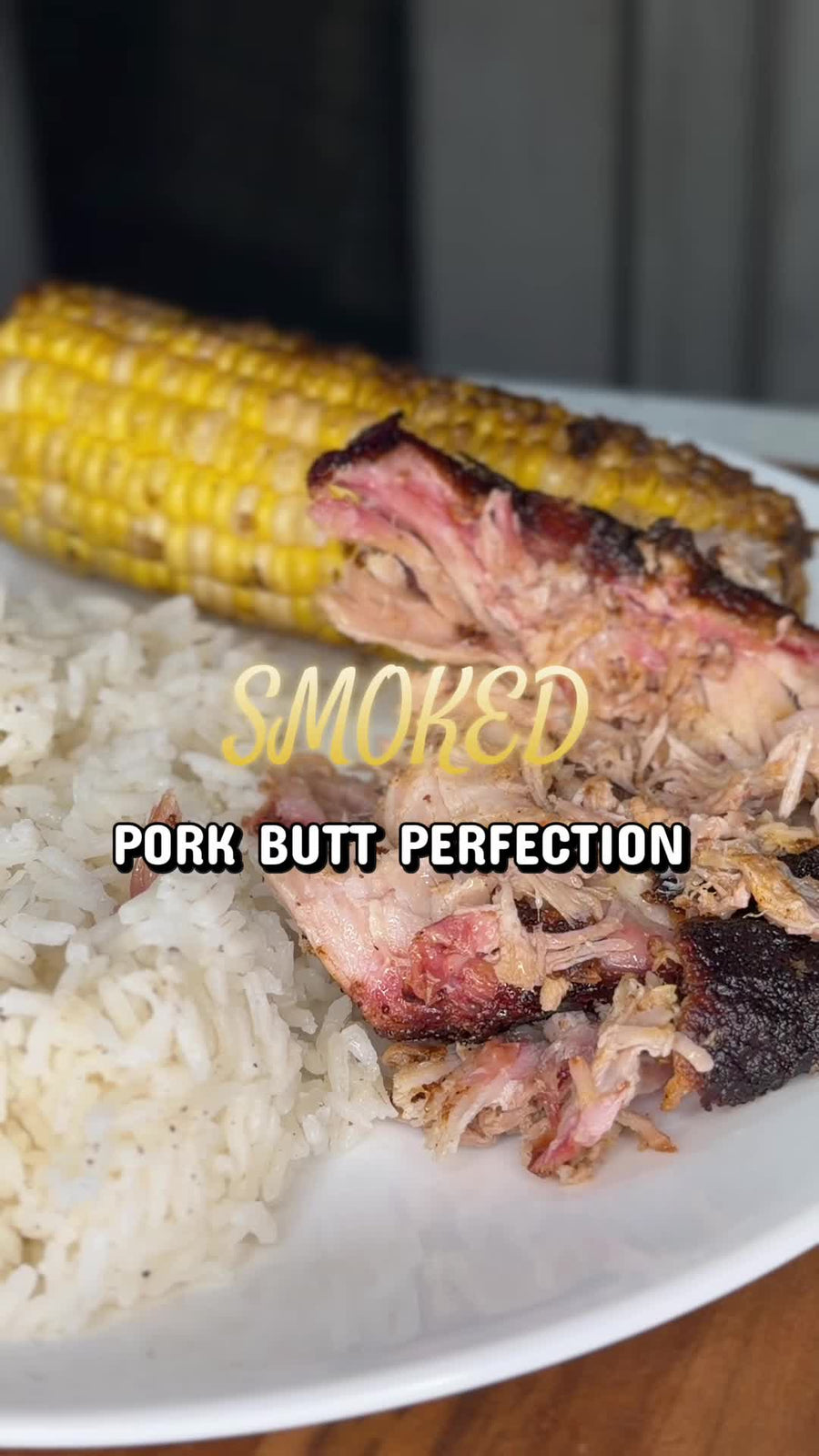 Smoked Pork Butt