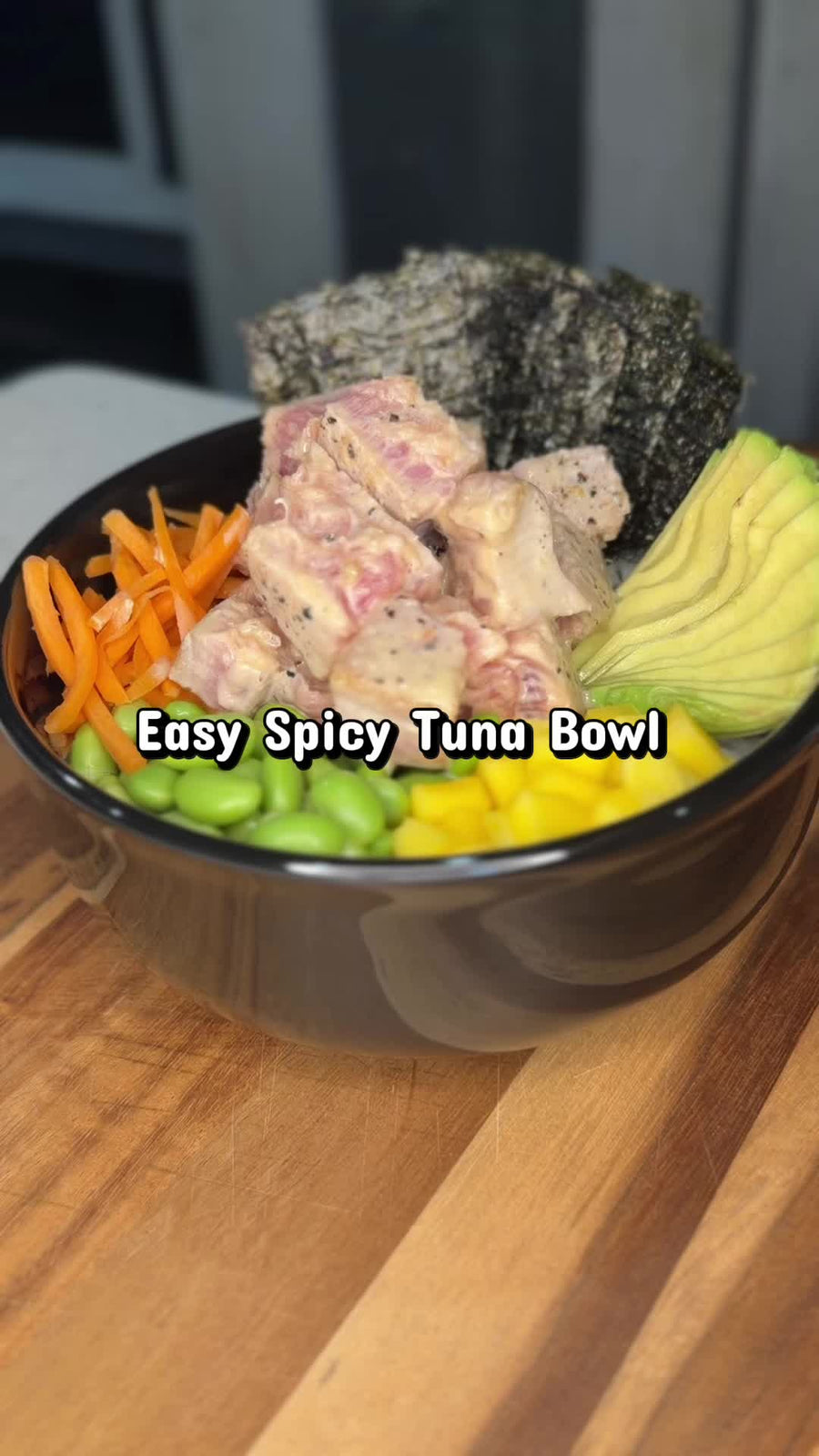Spicy Tuna Mango Bowl