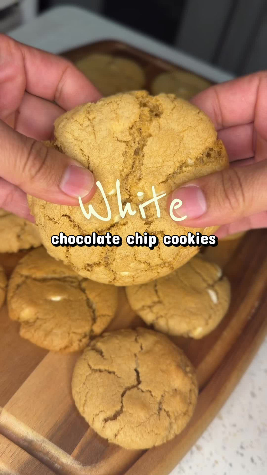 White Chocolate Chip Cookies